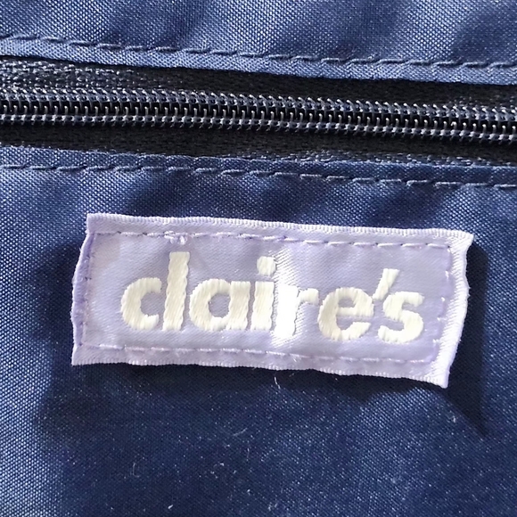 Claire's Navy Blue Backpack - Picture 6 of 7